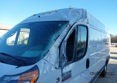 2021 Ram Promaster 3500 Cargo Van High Roof 159 Wb Ext z USA, uszkodzony, nr VIN 3C6MRVJG5ME532171